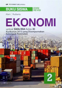 Image of Buku Siswa Ekonomi Kelas XI kurikulum 2013 yang disempurnakan